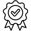 Quality and Authenticity Icon